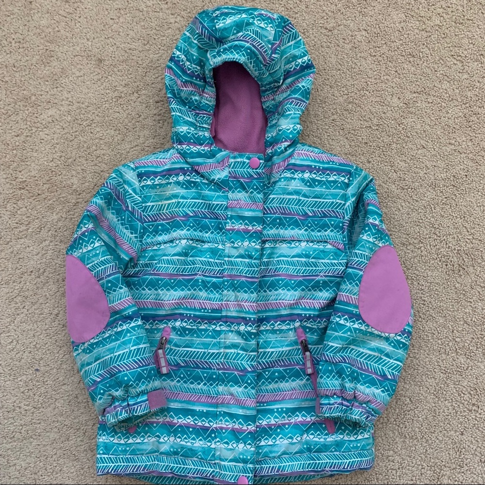 Girls winter coat set